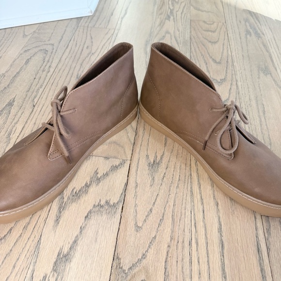 NWT Ben Sherman Men’s Ashford High-Top Sneaker Brown Leather Shoes Size 13 - Picture 10 of 14